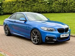 Blue Used 2016 BMW 218 M Sport Coupe | £9,950 (A bit pricey)