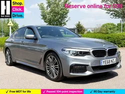 Blue Used 2018 BMW 530e M Sport Sedan | £9,800