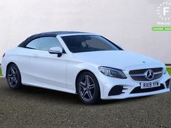 White Used 2019 Mercedes C200 Active Cabriolet | £20,799 (Fair price)
