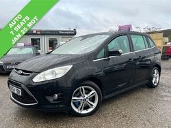 Black Used 2014 Ford Grand C-Max Titanium X MPV | £8,290