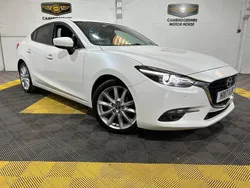 White Used 2017 Mazda 3 Inclusive Sedan | £9,200 (Fair price)