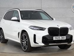 White Used 2025 BMW X5 M Sport SUV | £69,995 (Expensive)
