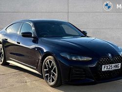 Tanzanite blue ii metallic Used 2025 BMW 420 M Sport Coupe | £38,576 (Super price)