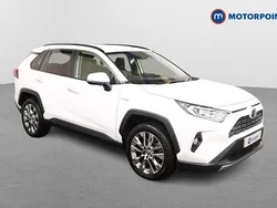 White Used 2021 Toyota RAV4 Hybrid SUV | £24,899 (Good price)