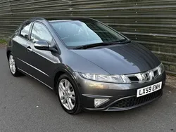 Silver Used 2009 Honda Civic ES Hatchback | £2,499 (Fair price)