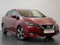 Red Used 2022 Nissan Leaf Tekna Hatchback | £12,299 (A bit pricey)