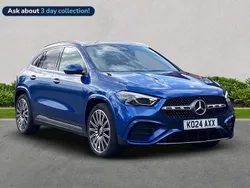 Blue Used 2024 Mercedes GLA220 AMG Line Premium Plus SUV | £38,175