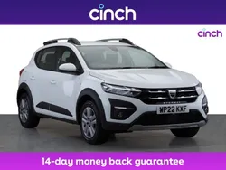 White Used 2022 Dacia Sandero Comfort Hatchback | £12,049 (A bit pricey)
