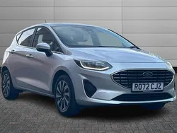 Silver Used 2022 Ford Fiesta Titanium Hatchback | £15,992 (Good price)