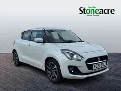 White Used 2023 Suzuki Swift SZ5 Hatchback | £15,995 (Fair price)