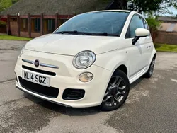 White Used 2014 Fiat 500 S Hatchback | £4,200 (Fair price)