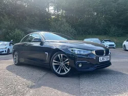 Black Used 2017 BMW 420 Sport Line Cabriolet | £16,800 (A bit pricey)