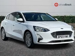 White Used 2019 Ford Focus Titanium Hatchback | £12,995 (Fair price)