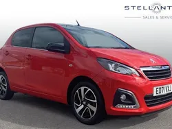 Red Used 2021 Peugeot 108 Allure Hatchback | £7,640 (Fair price)