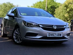Silver Used 2017 Vauxhall Astra Design Edition Hatchback | £7,900 (Fair price)