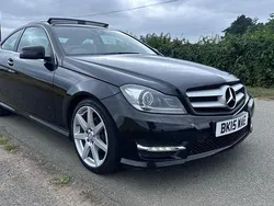 Black Used 2015 Mercedes C220 Sport Edition Coupe | £6,495