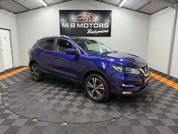 Blue Used 2018 Nissan Qashqai N-Connecta SUV | £10,895 (Fair price)