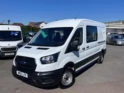 White Used 2021 Ford Transit S Van | £18,999 (A bit pricey)