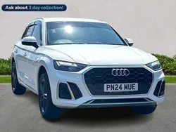 White Used 2024 Audi Q5 S-Line SUV | £39,229 (Fair price)