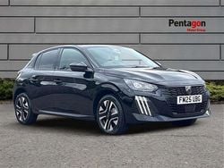 Black New 2025 Peugeot 208 Allure Hatchback | £19,295 (Super price)