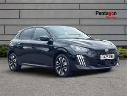 Black New 2025 Peugeot 208 Allure Hatchback | £19,295 (Super price)