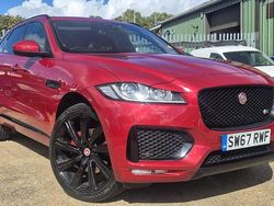 Red Used 2017 Jaguar F-Pace S SUV | £14,790 (Fair price)