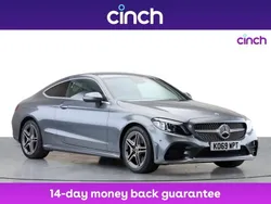 Grey Used 2020 Mercedes C300 AMG Line Premium Coupe | £19,449 (Good price)