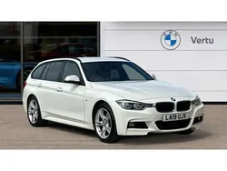 White Used 2018 BMW 320 M Sport Estate | £13,495 (Good price)