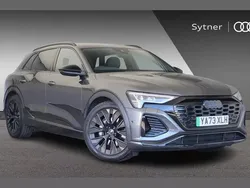 Grey Used 2023 Audi Q8 e-tron Black Edition SUV | £49,000 (Good price)