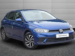 Blue Used 2024 VW Polo Life Hatchback | £18,695 (Fair price)