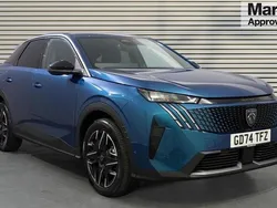 Obsession blue Used 2025 Peugeot 3008 Allure Estate | £28,686 (Expensive)
