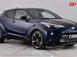 Aztec blue Used 2023 Toyota C-HR Sport SUV | £22,990 (Fair price)