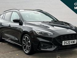 Black Used 2020 Ford Focus ST-Line X Estate | £15,589 (Fair price)