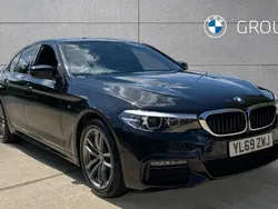 Black Used 2020 BMW 520 M Sport Sedan | £20,595 (Super price)