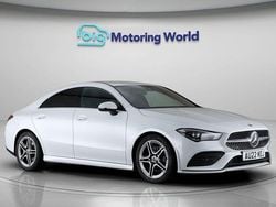 White Used 2022 Mercedes CLA200 AMG line Coupe | £21,200 (Good price)