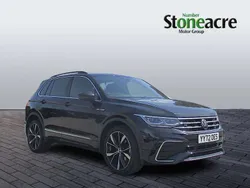 Black Used 2022 VW Tiguan R-line SUV | £25,795 (Fair price)