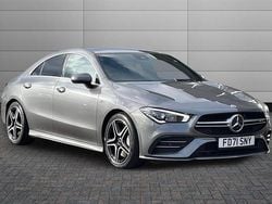 Mountain grey Used 2022 Mercedes CLA35 AMG Sedan | £23,990 (Fair price)