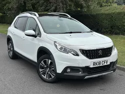 White Used 2018 Peugeot 2008 Allure Premium SUV | £6,990 (Fair price)