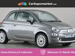 Grey Used 2022 Fiat 500 Dolcevita Hatchback | £10,597 (Fair price)