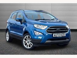 Blue Used 2022 Ford Ecosport Titanium SUV | £12,695 (Fair price)