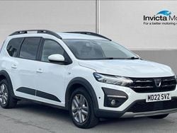 White Used 2022 Dacia Jogger Comfort MPV | £11,795 (Fair price)