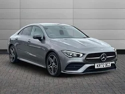 Grey Used 2023 Mercedes CLA220 AMG Line Premium Sedan | £25,595 (Fair price)