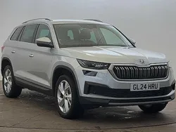 Brilliant silver metallic Used 2024 Skoda Kodiaq SE L Executive SUV | £29,450 (Fair price)