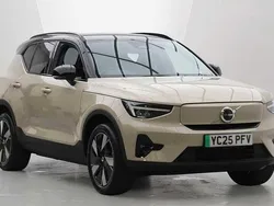 White New 2025 Volvo EX40 Plus SUV | £37,995 (Super price)