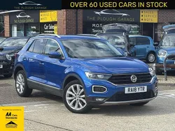 Blue Used 2018 VW T-Roc SEL SUV | £12,495 (Fair price)