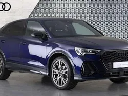 Blue Used 2024 Audi Q3 Black Edition SUV | £35,873 (A bit pricey)