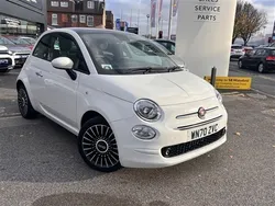 White Used 2020 Fiat 500 Launch Edition Hatchback | £10,795 (Fair price)