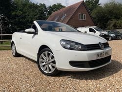 White Used 2013 VW Golf Cabriolet S Cabriolet | £3,995 (Fair price)