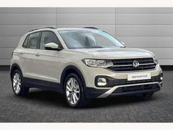 Ascot grey Used 2023 VW T-Cross SE SUV | £16,100 (Fair price)