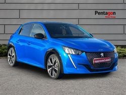 Blue Used 2020 Peugeot 208 GT-line Hatchback | £13,995 (Fair price)